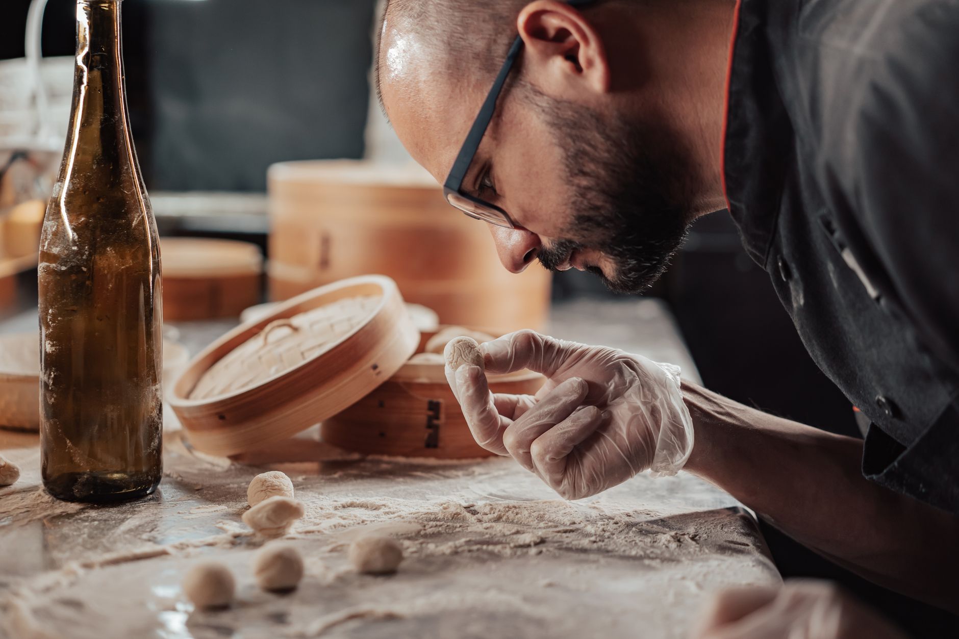 Mise en Place — preparación de ingredientes en cocina